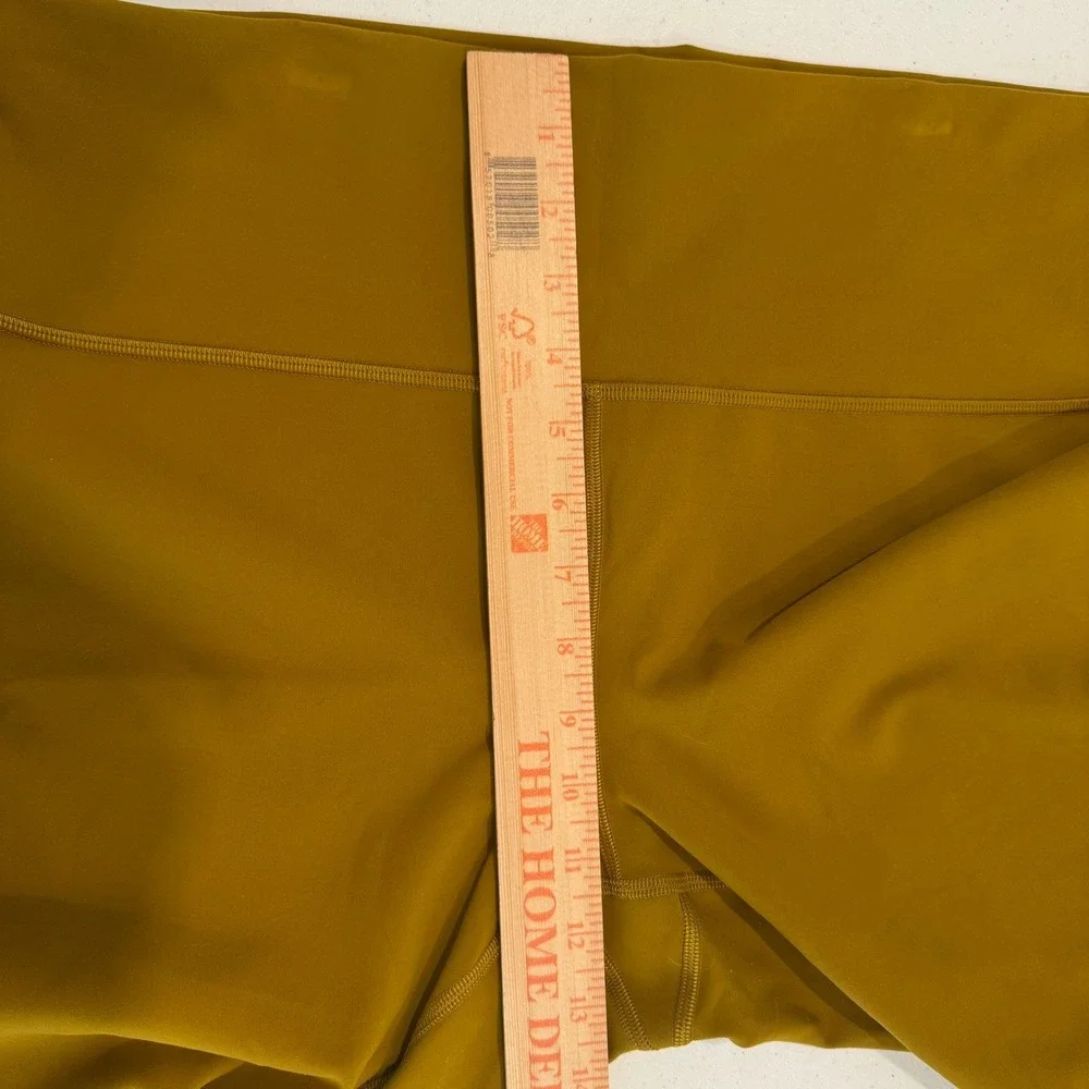 Lululemon Align High-Rise Pant 25 Gold Mustard Yellow Leggings Size 18